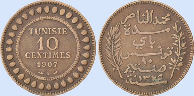 10 Centimes 1907
